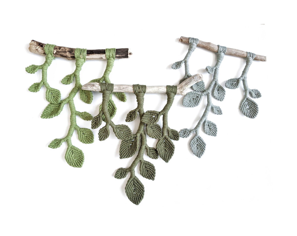 Charlie - Leafy Sculpture String Theories Fiber Design