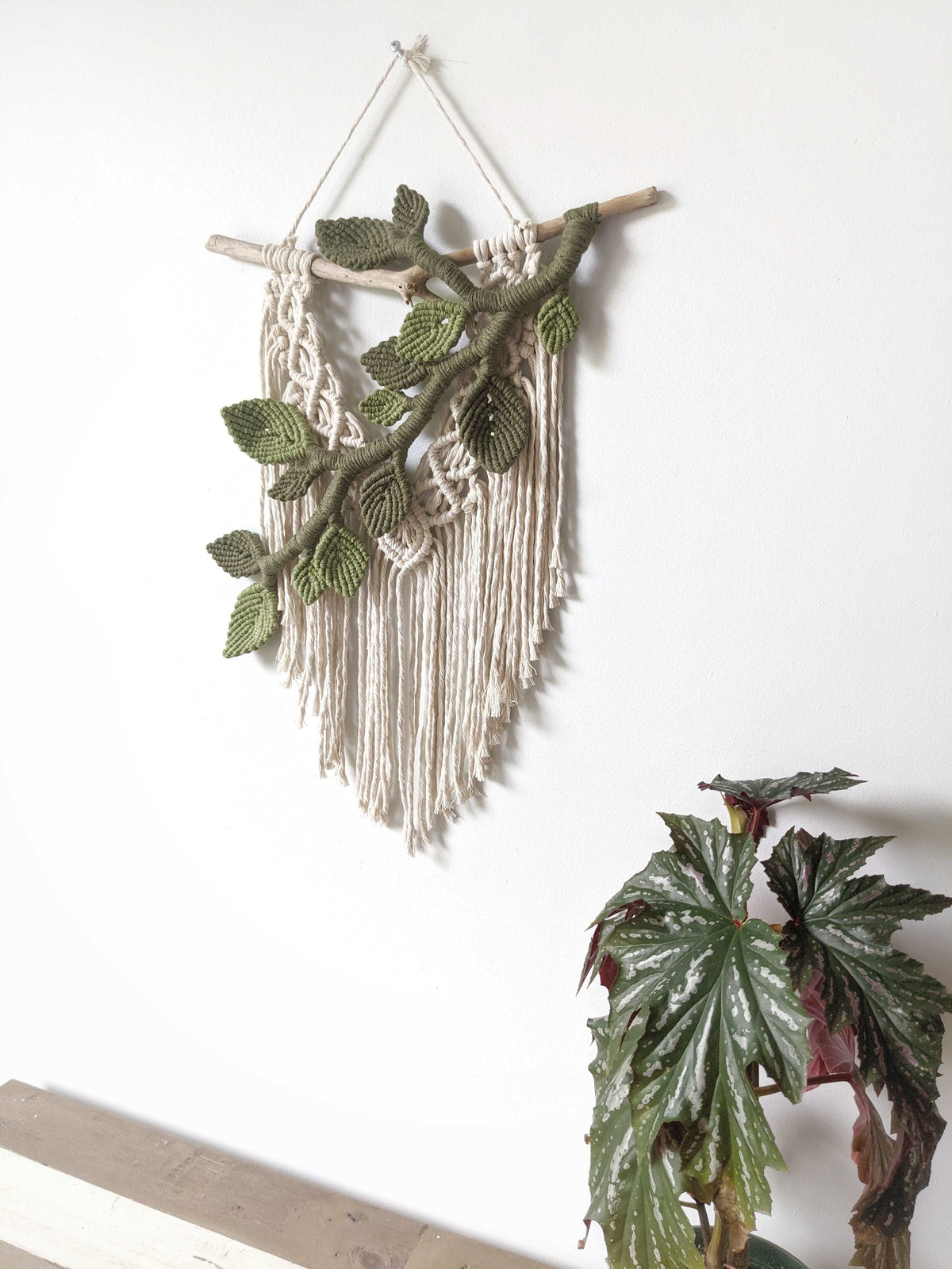 Flower Crown Macrame Hanging String Theories Fiber Design