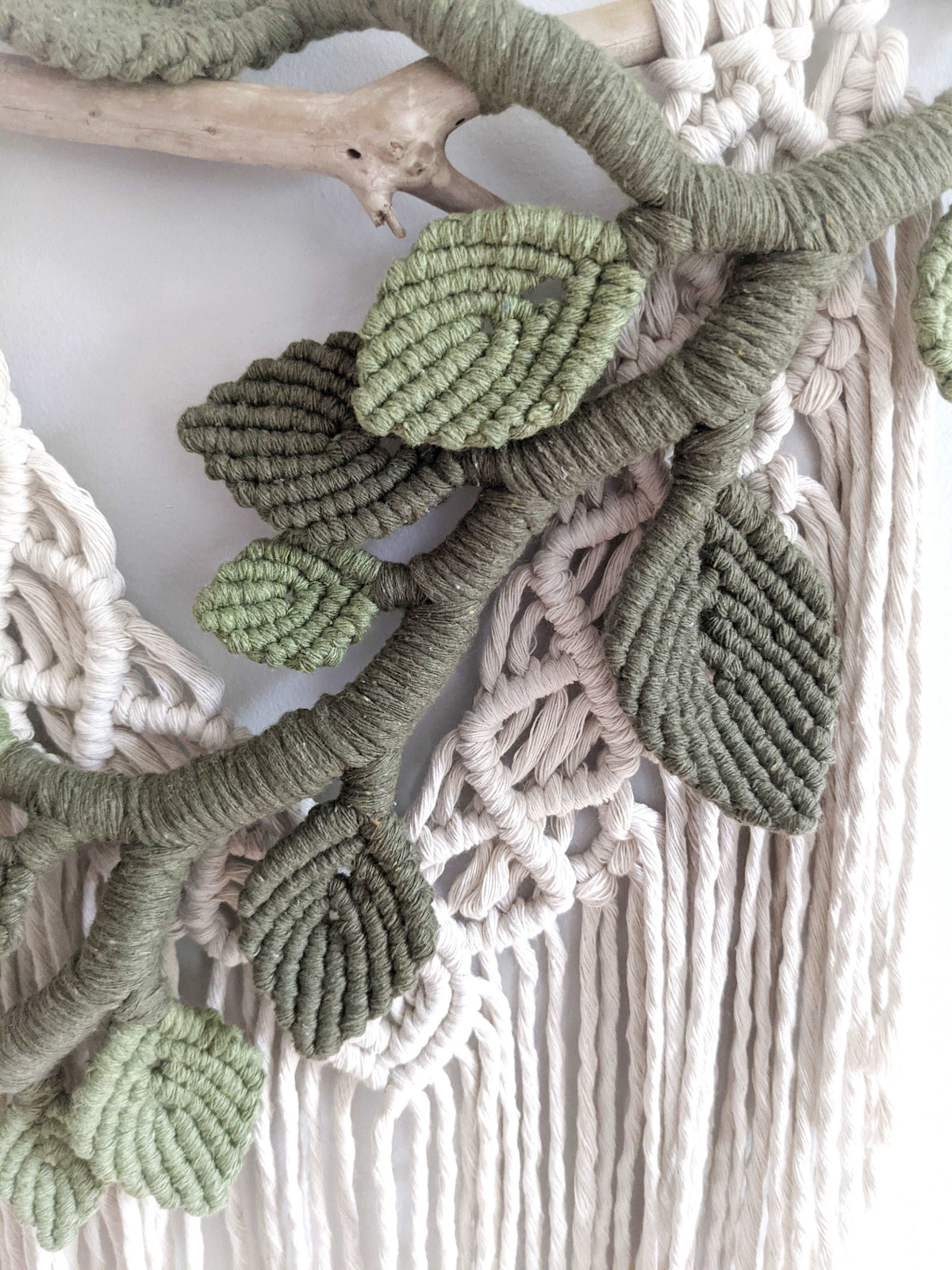 Flower Crown Macrame Hanging String Theories Fiber Design