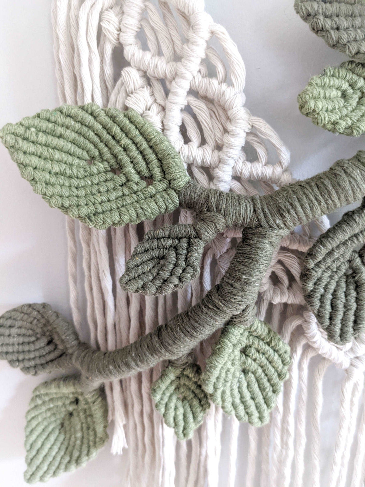 Flower Crown Macrame Hanging String Theories Fiber Design