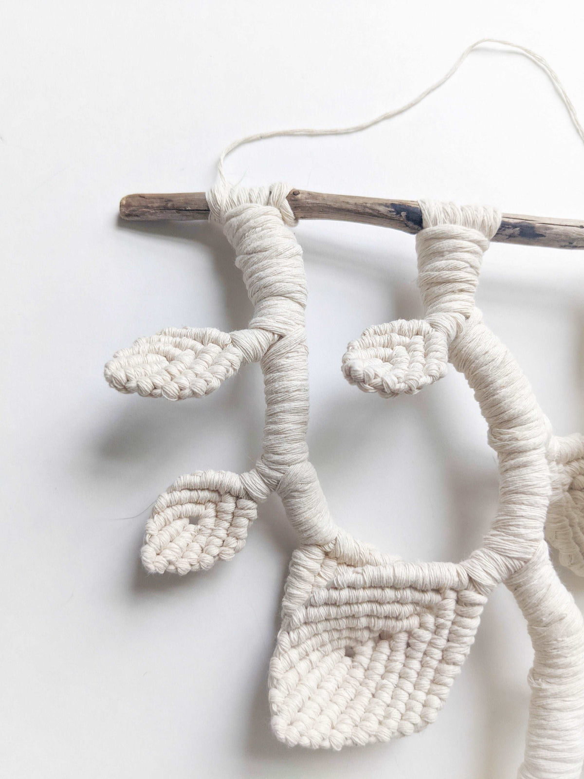 Charlie - Leafy Sculpture String Theories Fiber Design