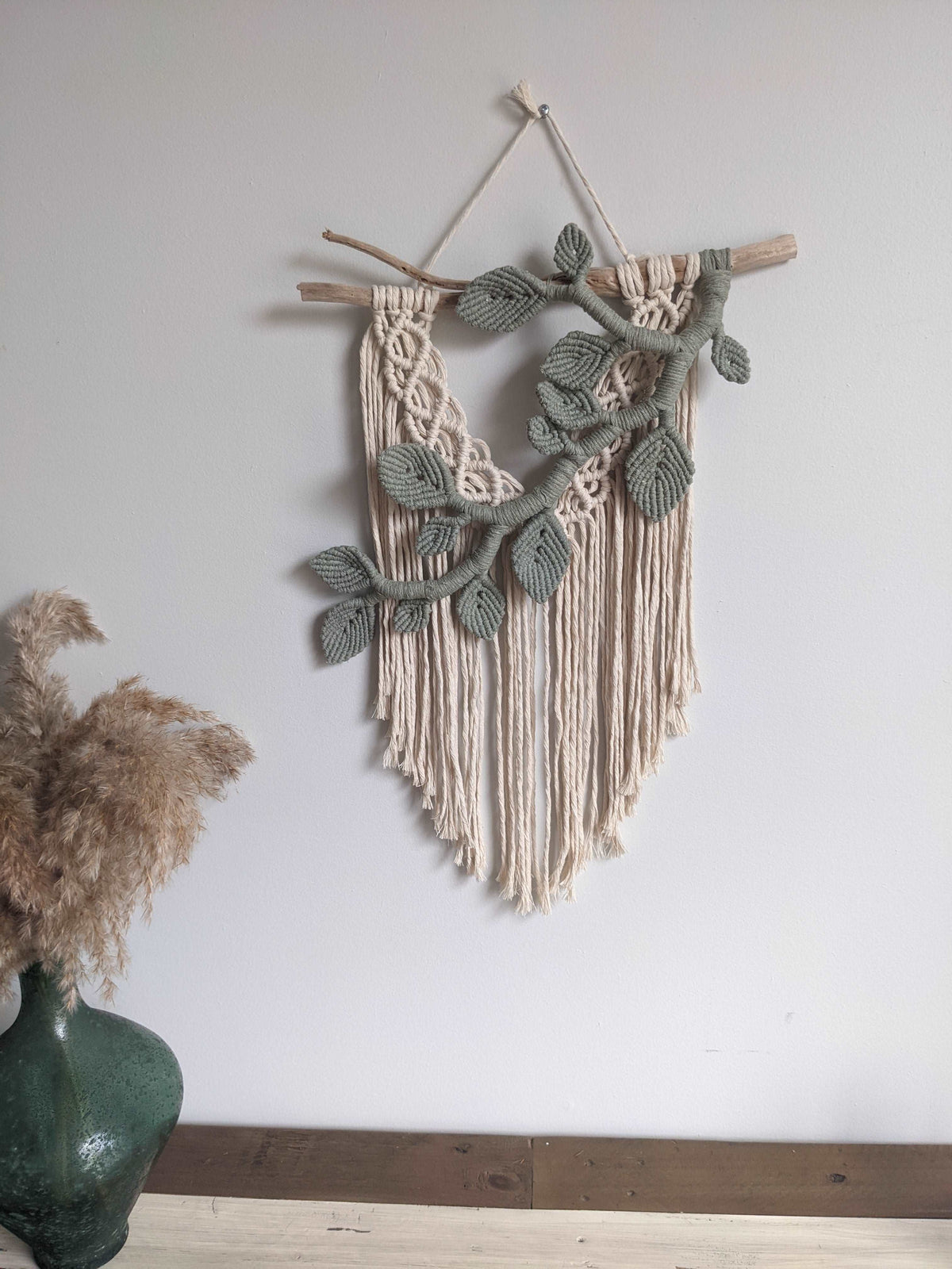 Flower Crown Macrame Hanging String Theories Fiber Design