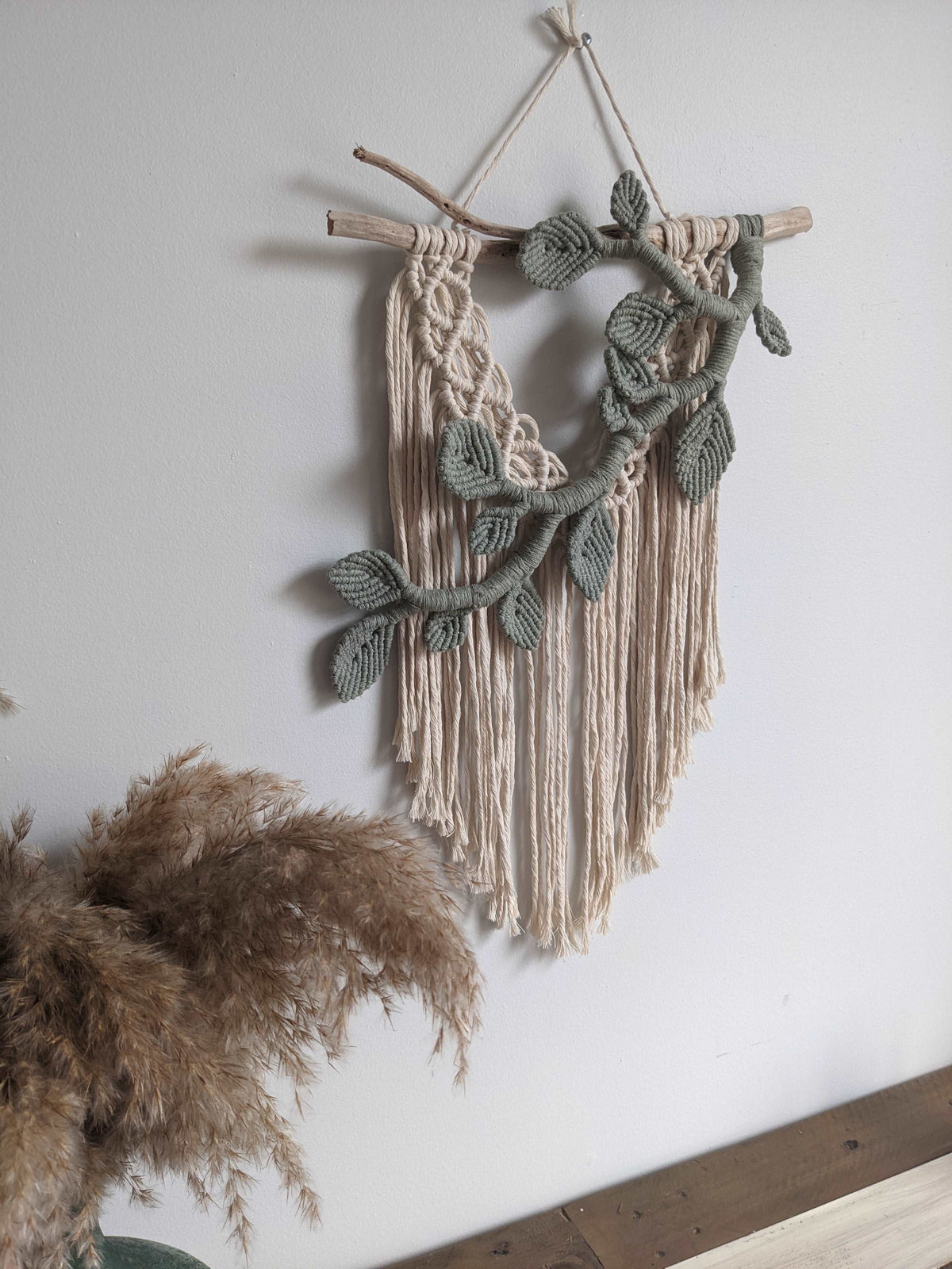 Flower Crown Macrame Hanging String Theories Fiber Design