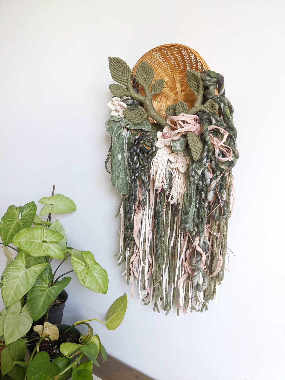 Faerie Garden - Basket Weaving String Theories Fiber Design