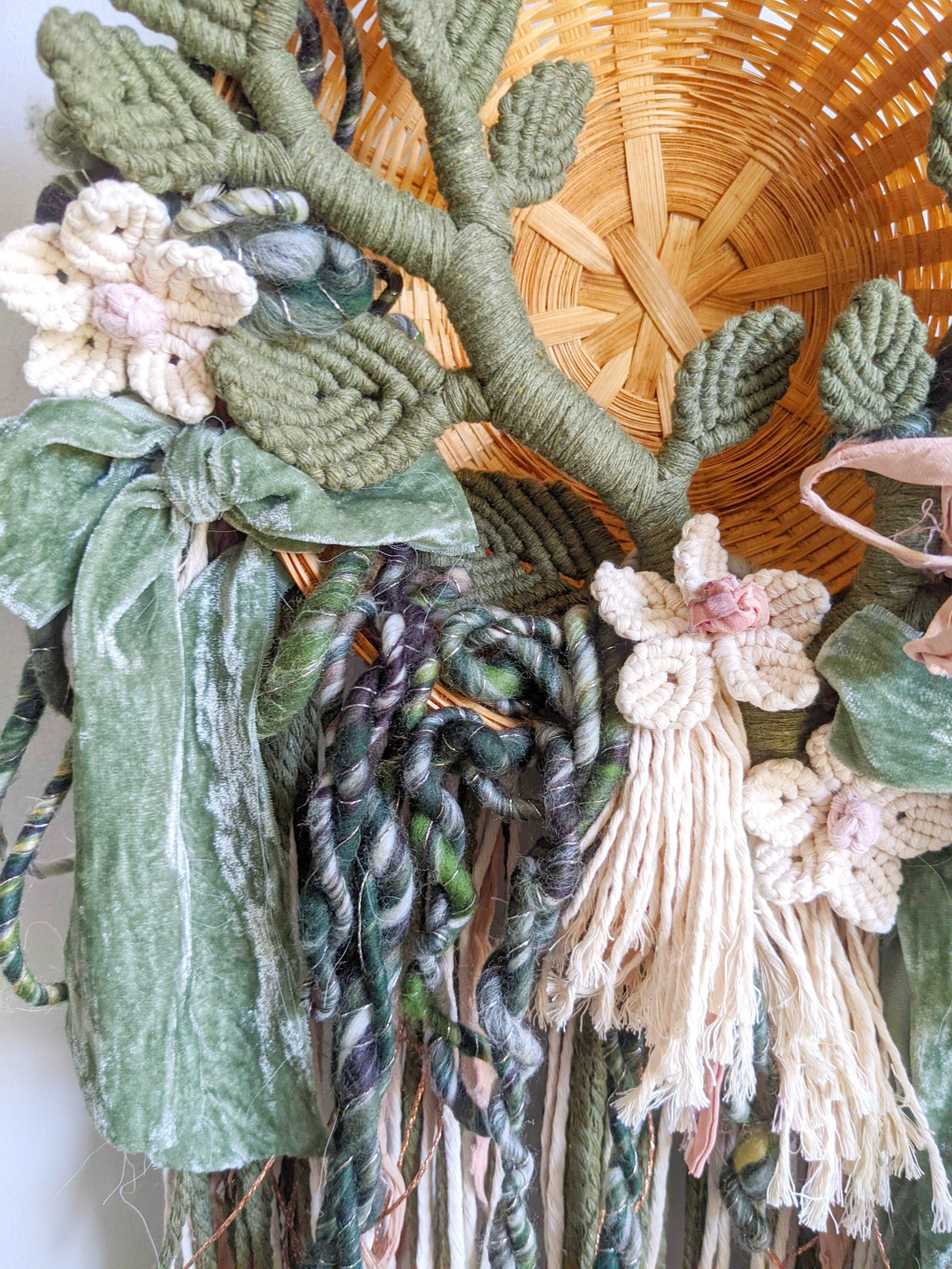 Faerie Garden - Basket Weaving String Theories Fiber Design