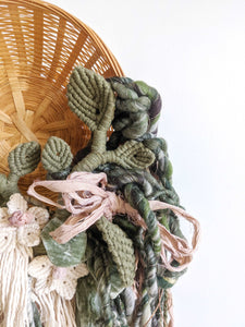 Faerie Garden - Basket Weaving String Theories Fiber Design