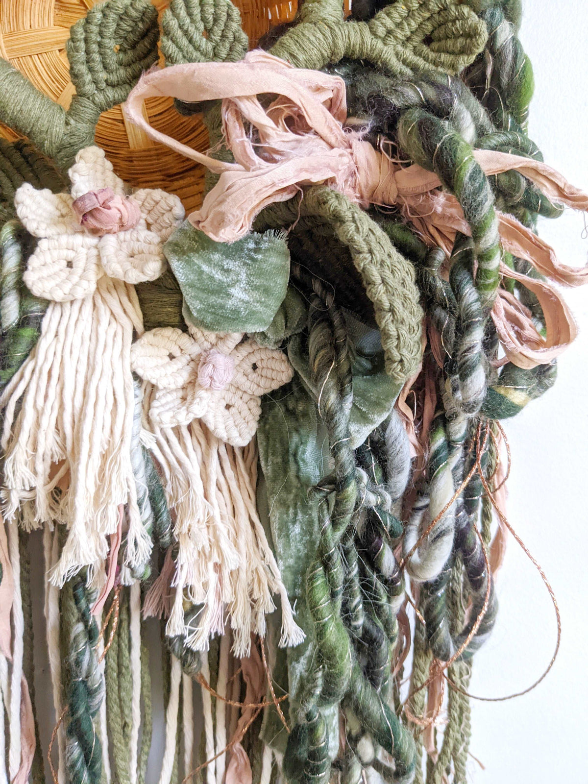 Faerie Garden - Basket Weaving String Theories Fiber Design