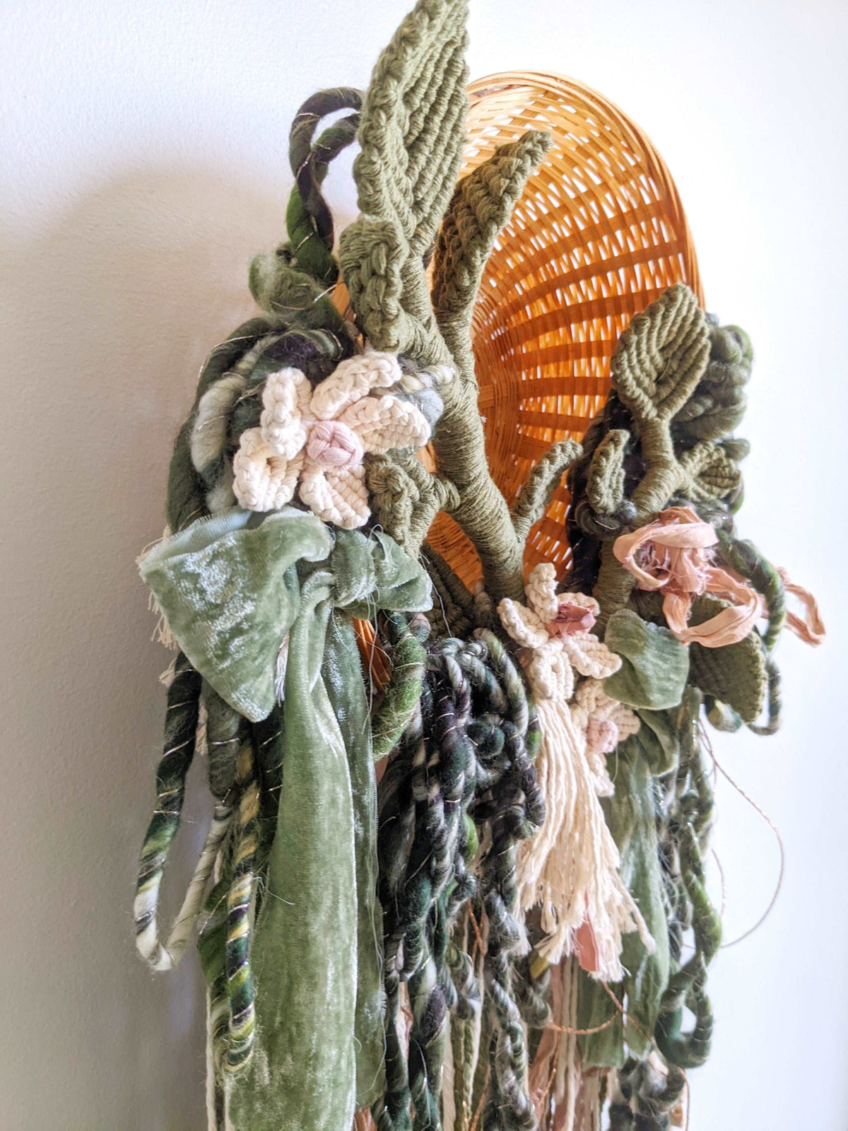 Faerie Garden - Basket Weaving String Theories Fiber Design