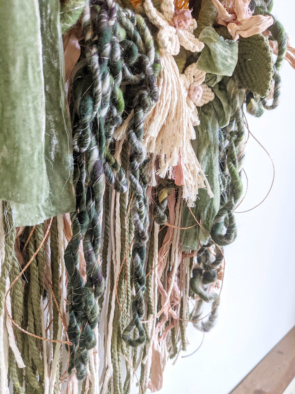 Faerie Garden - Basket Weaving String Theories Fiber Design