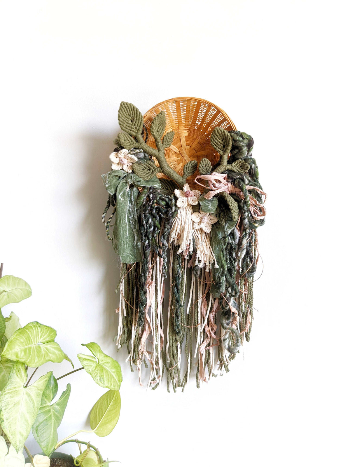 Faerie Garden - Basket Weaving String Theories Fiber Design