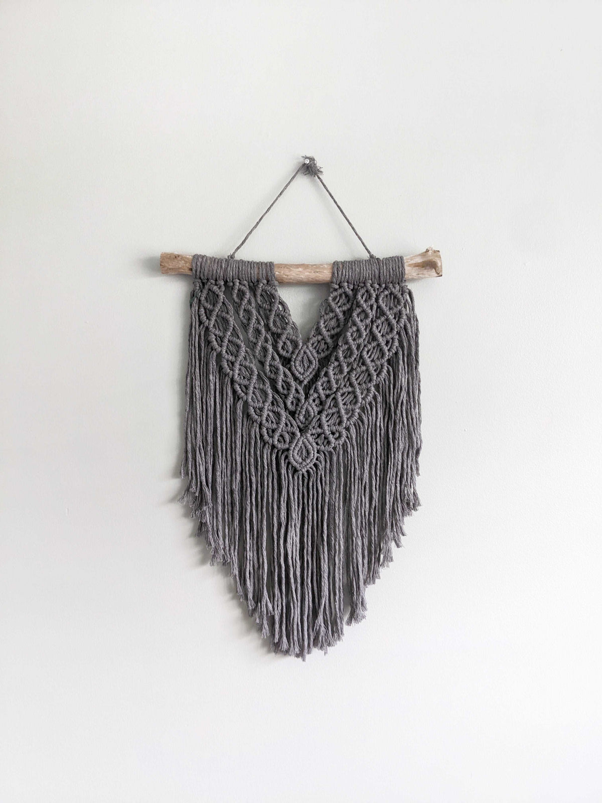 Boho Macrame Wall Hangings on Driftwood - Ready to Ship