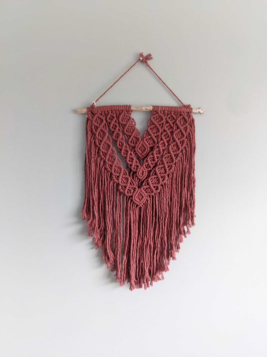 Boho Macrame Wall Hangings on Driftwood - Ready to Ship