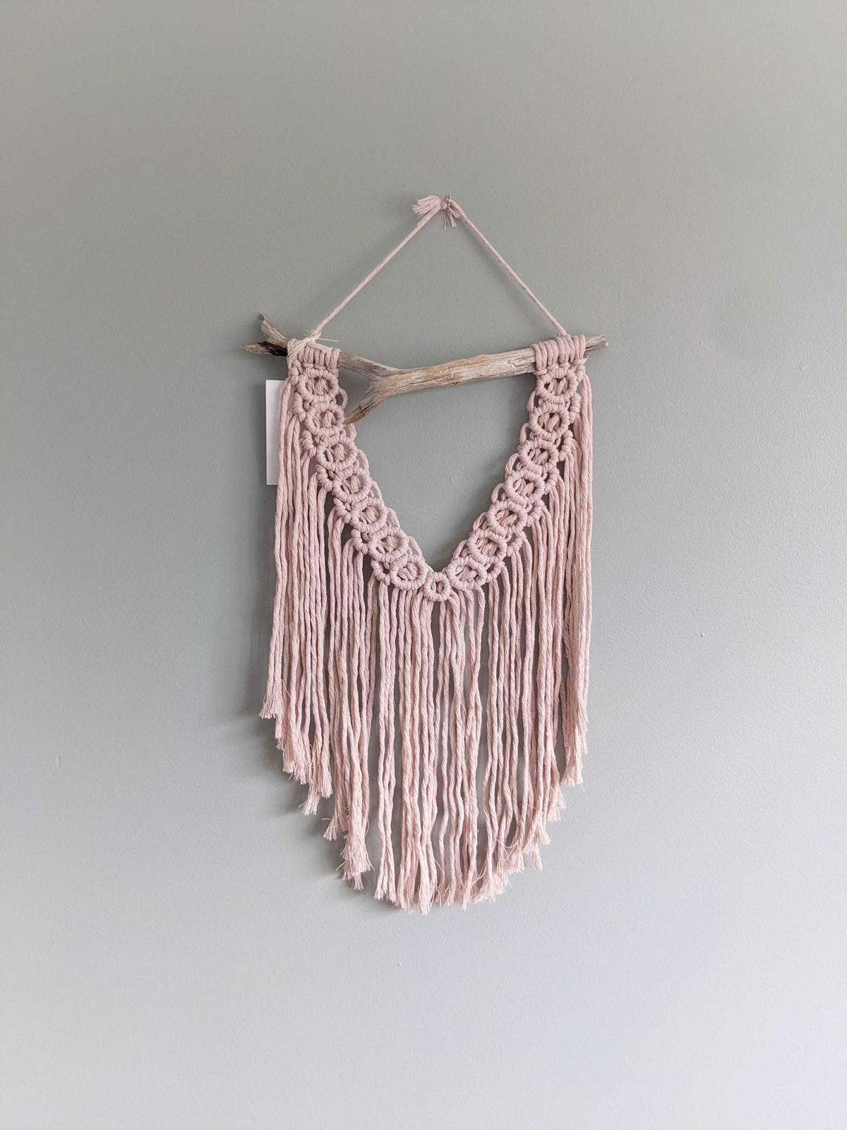 Boho Macrame Wall Hangings on Driftwood - Ready to Ship