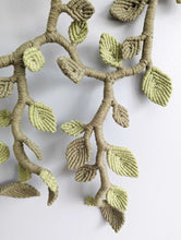 Load image into Gallery viewer, Custom - Large Macrame Vines and Leaves Sculpture
