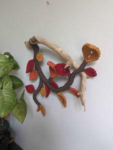 Autumn Leafy Piece Sculpture