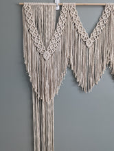 Load image into Gallery viewer, Large Statement Macrame Wall Hanging Tapestry
