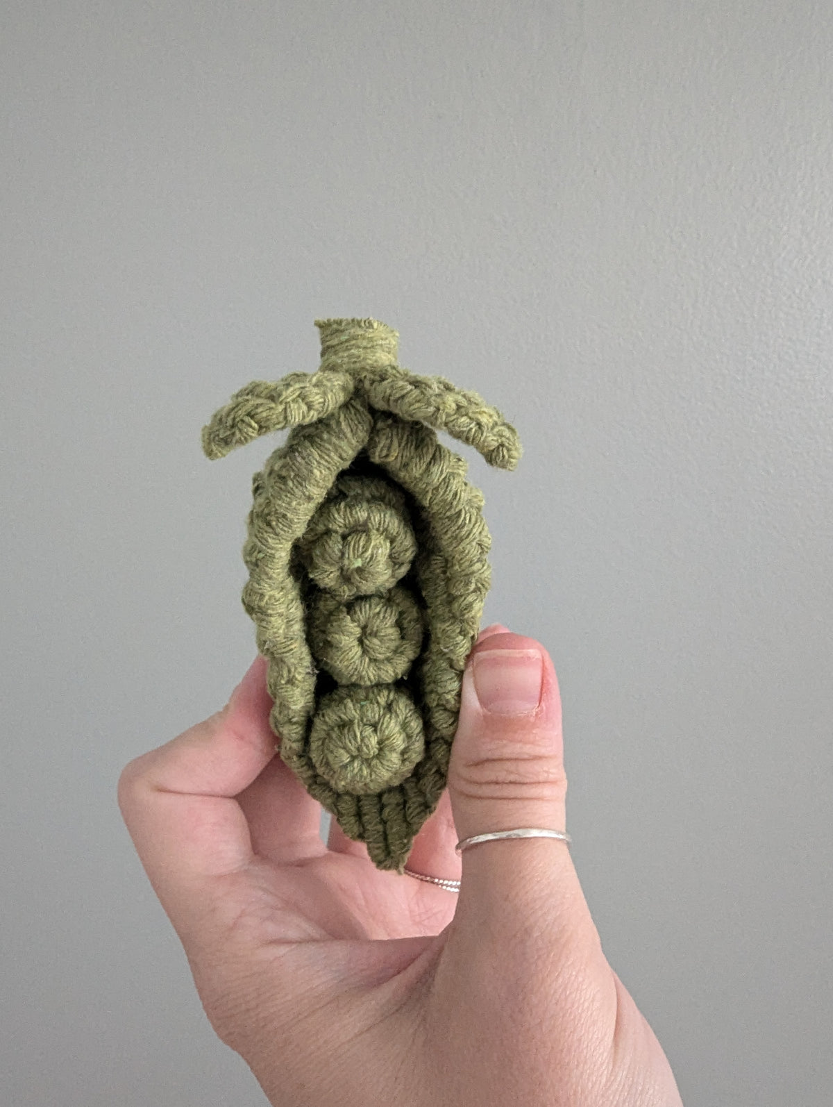 Macrame Peas in a Pod Pattern and Kit