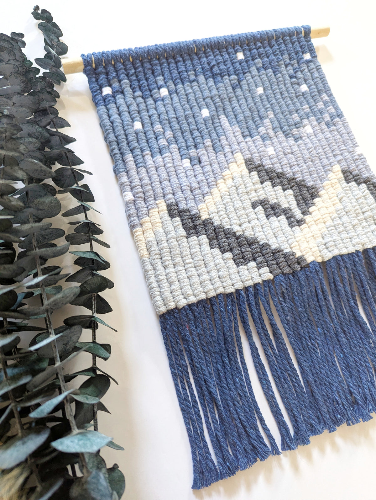 Macrame Mountain Scene VCH Pattern/kit