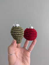 Load image into Gallery viewer, December - Macrame 3D Christmas Bulbs
