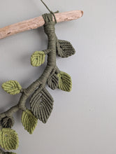 Load image into Gallery viewer, Macrame Leafy Sculpture Hanging
