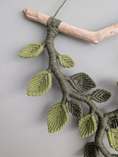 Load image into Gallery viewer, Macrame Leafy Sculpture Hanging
