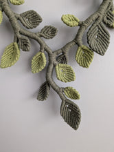 Load image into Gallery viewer, Macrame Leafy Sculpture Hanging
