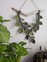 Load image into Gallery viewer, Macrame Leafy Sculpture Hanging
