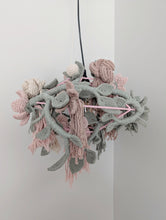 Load image into Gallery viewer, Macrame Botanical Garden Lampshade Sculpture
