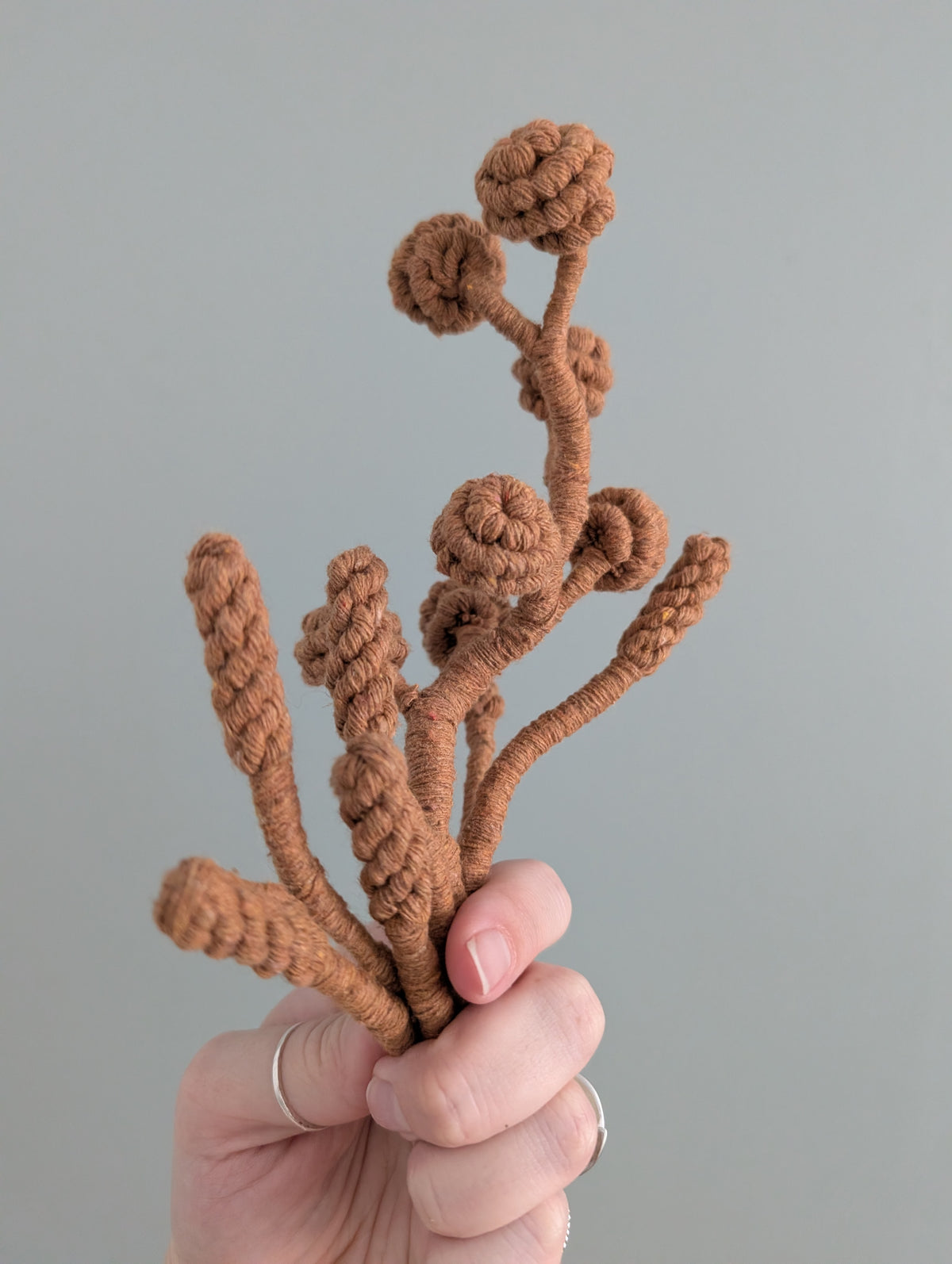 Macrame Bouquet Greenery Pattern / Kit