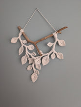 Load image into Gallery viewer, Macrame Leafy Sculpture Hanging - Natural
