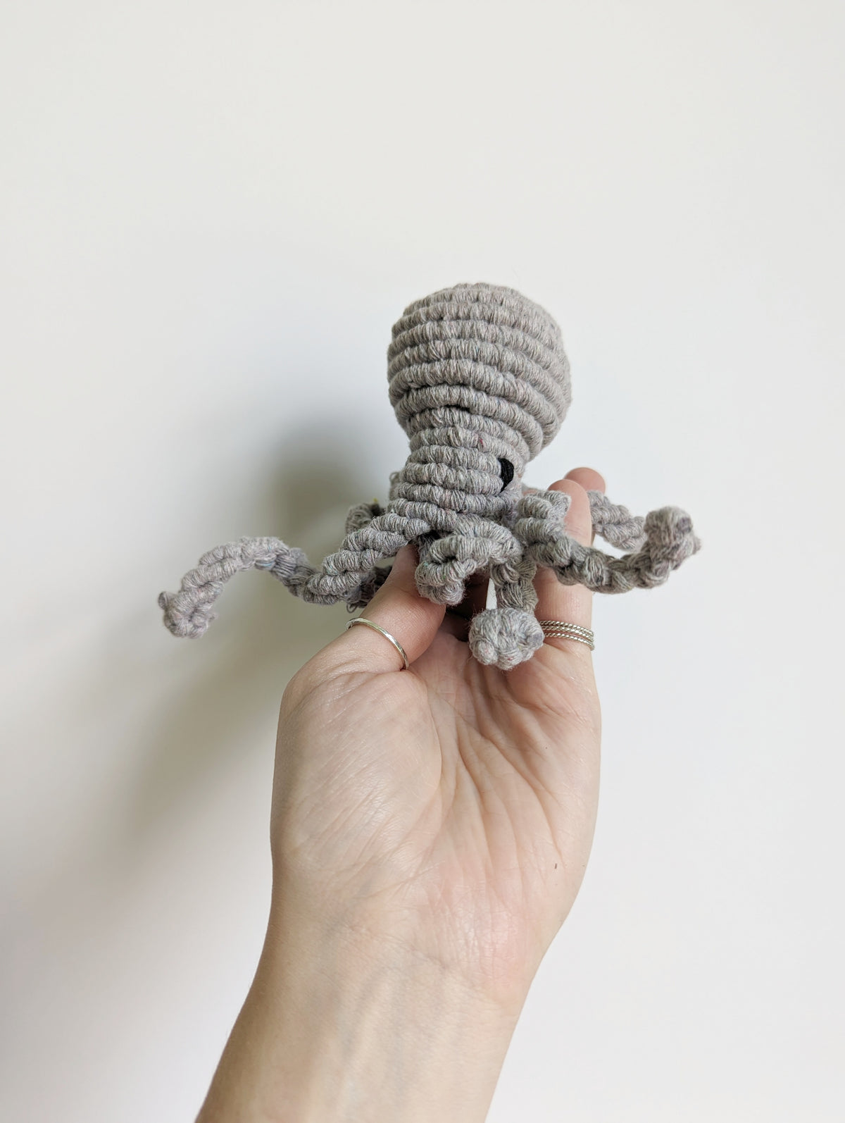 Macrame 3D Alien Squid Pattern - not a full kit