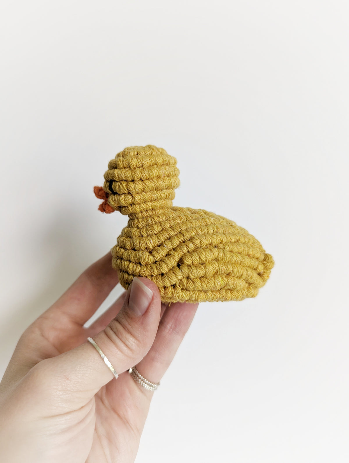 Macrame 3D Rubber Duck Kit