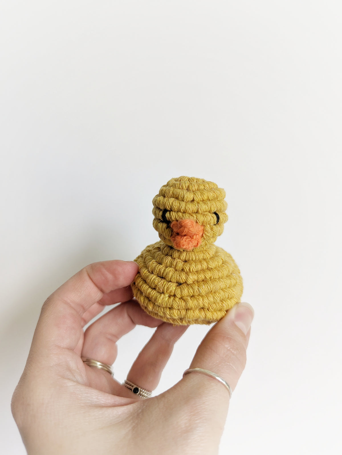 Macrame 3D Rubber Duck Kit