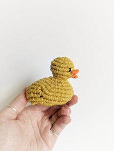 Macrame 3D Rubber Duck Kit