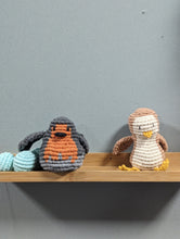 Load image into Gallery viewer, Macrame Penguin Sculpture
