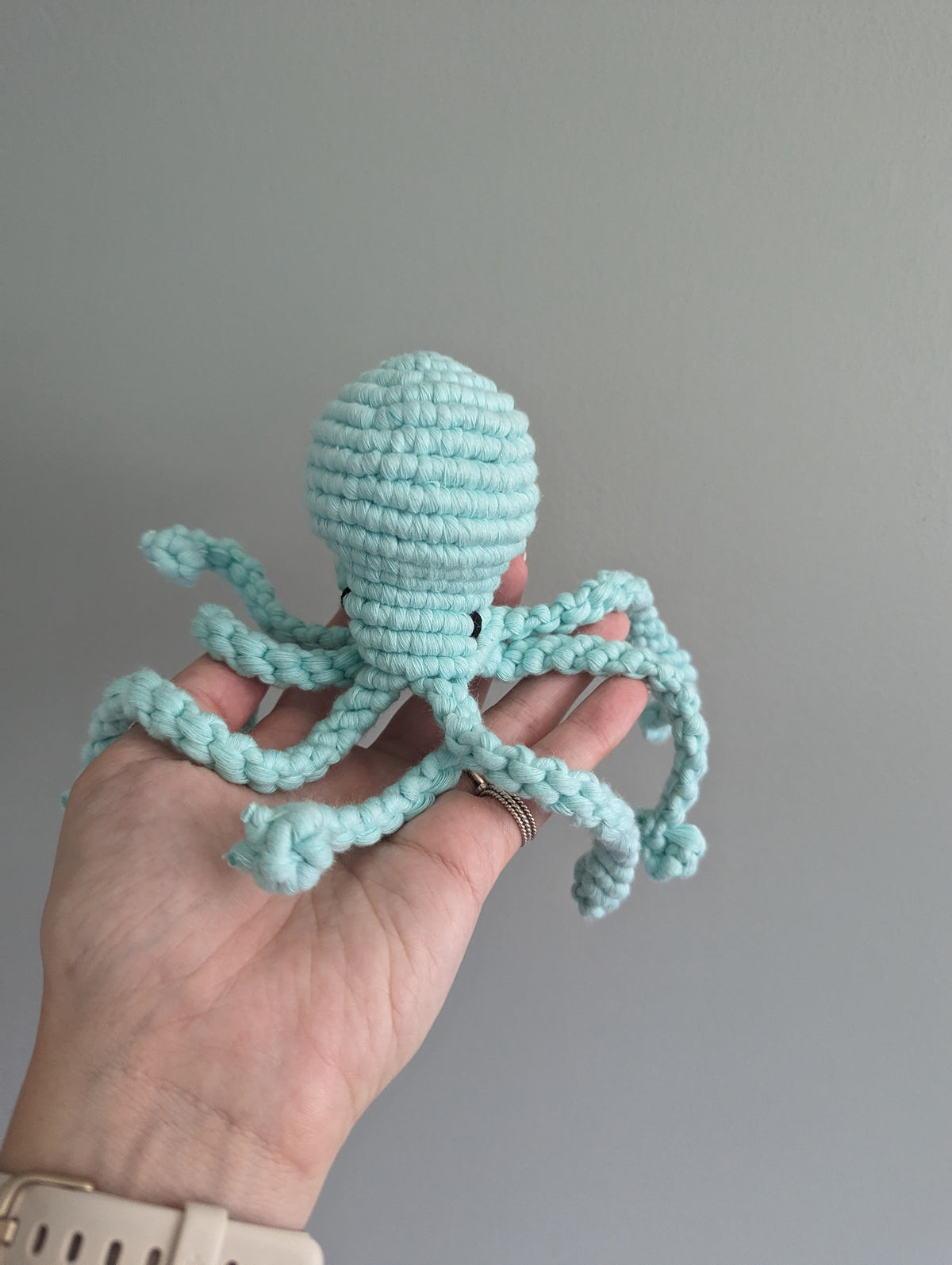 Macrame 3D Alien Squid Pattern - not a full kit