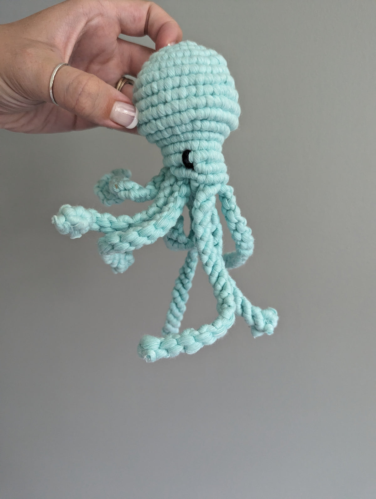Macrame 3D Alien Squid Pattern - not a full kit