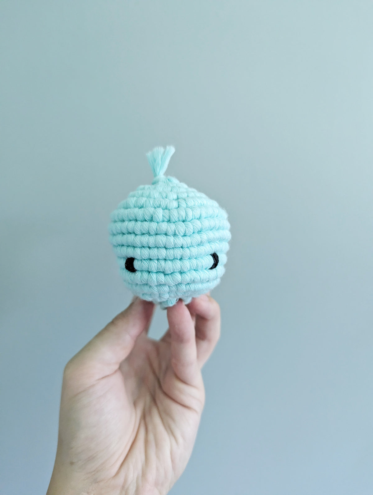 Macrame 3D Whale Pattern - not a full kit