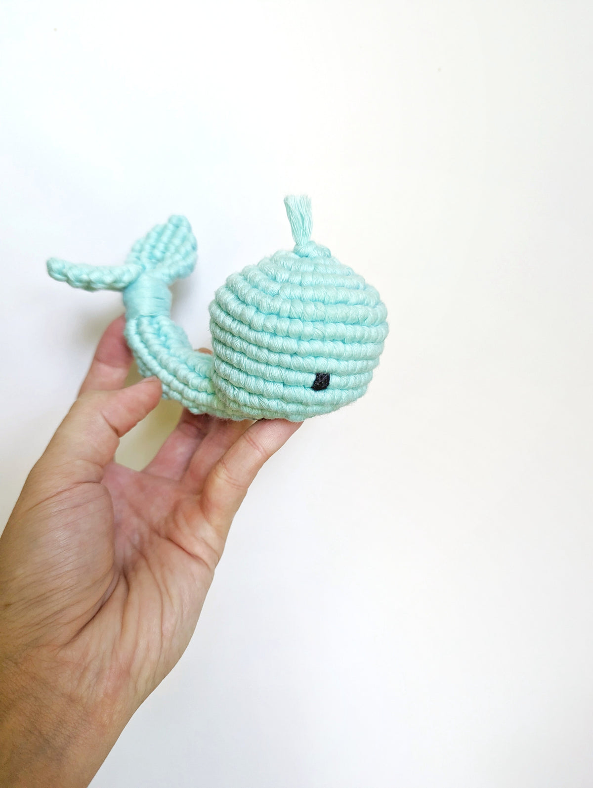 Macrame 3D Whale Pattern - not a full kit
