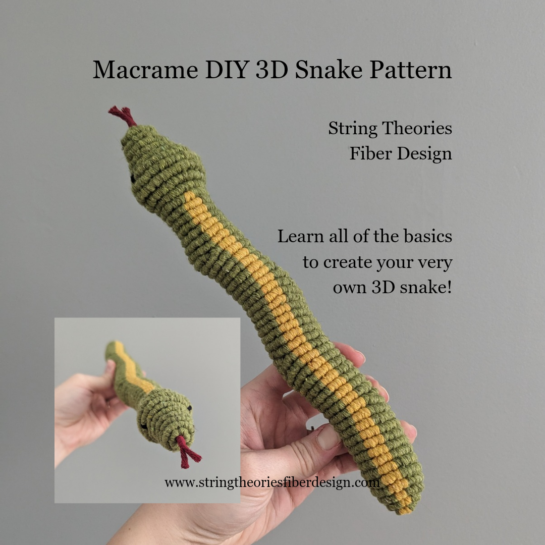 Macrame Snake - January Advent