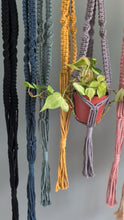 Load and play video in Gallery viewer, Macrame Ceiling Plant hanger
