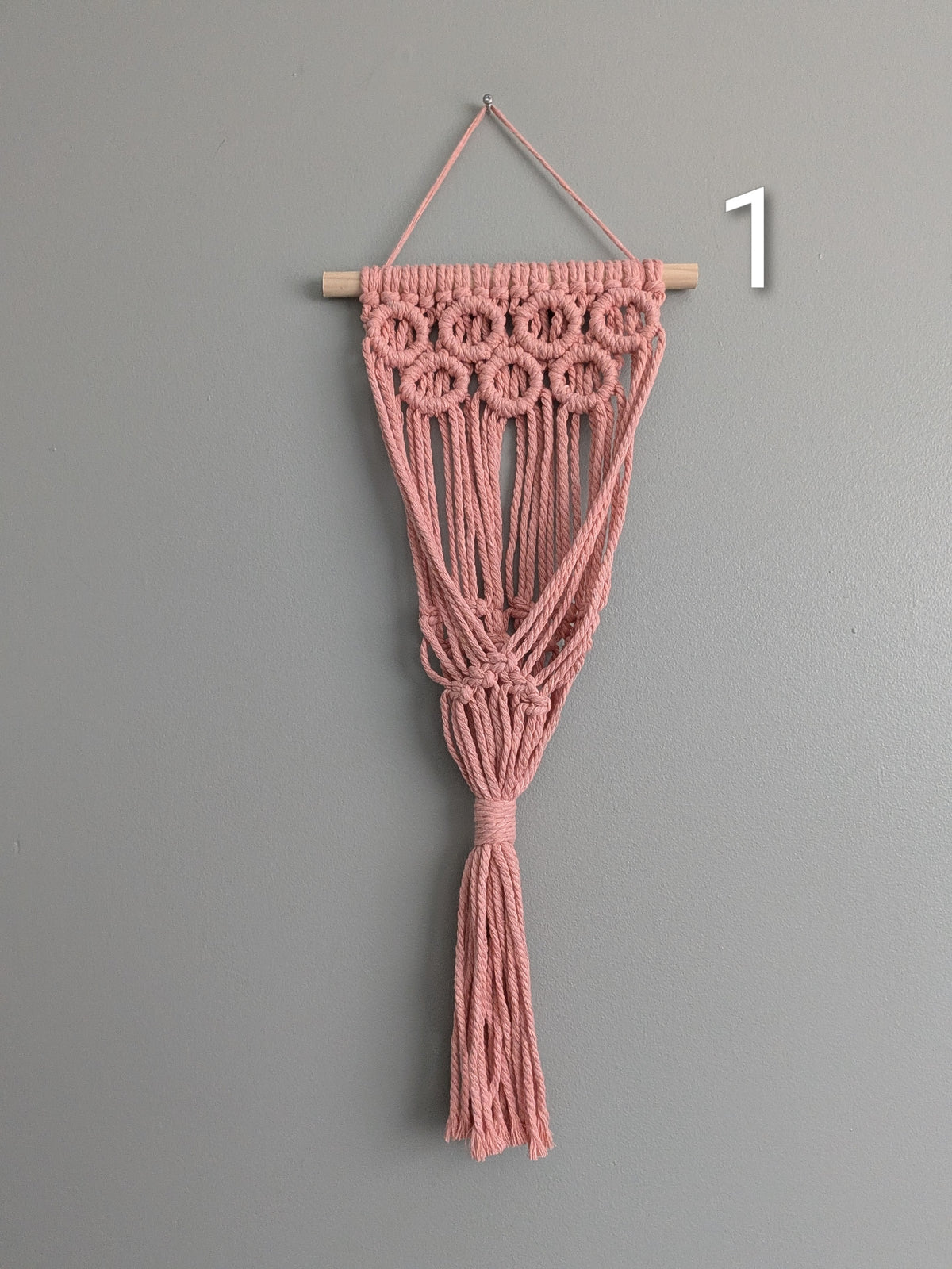 Macrame Basket Wall Plant Hangers