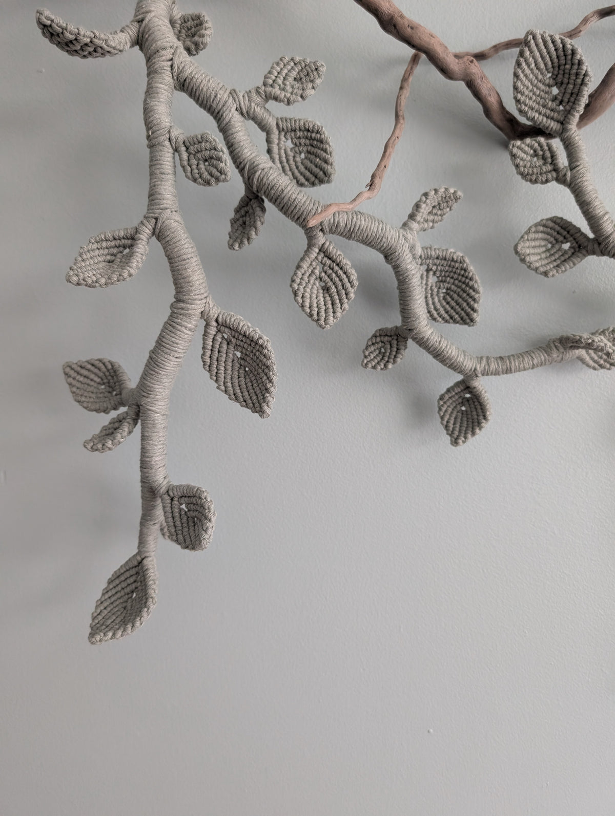Sage Green Leaf & Vines Wall Tapestry