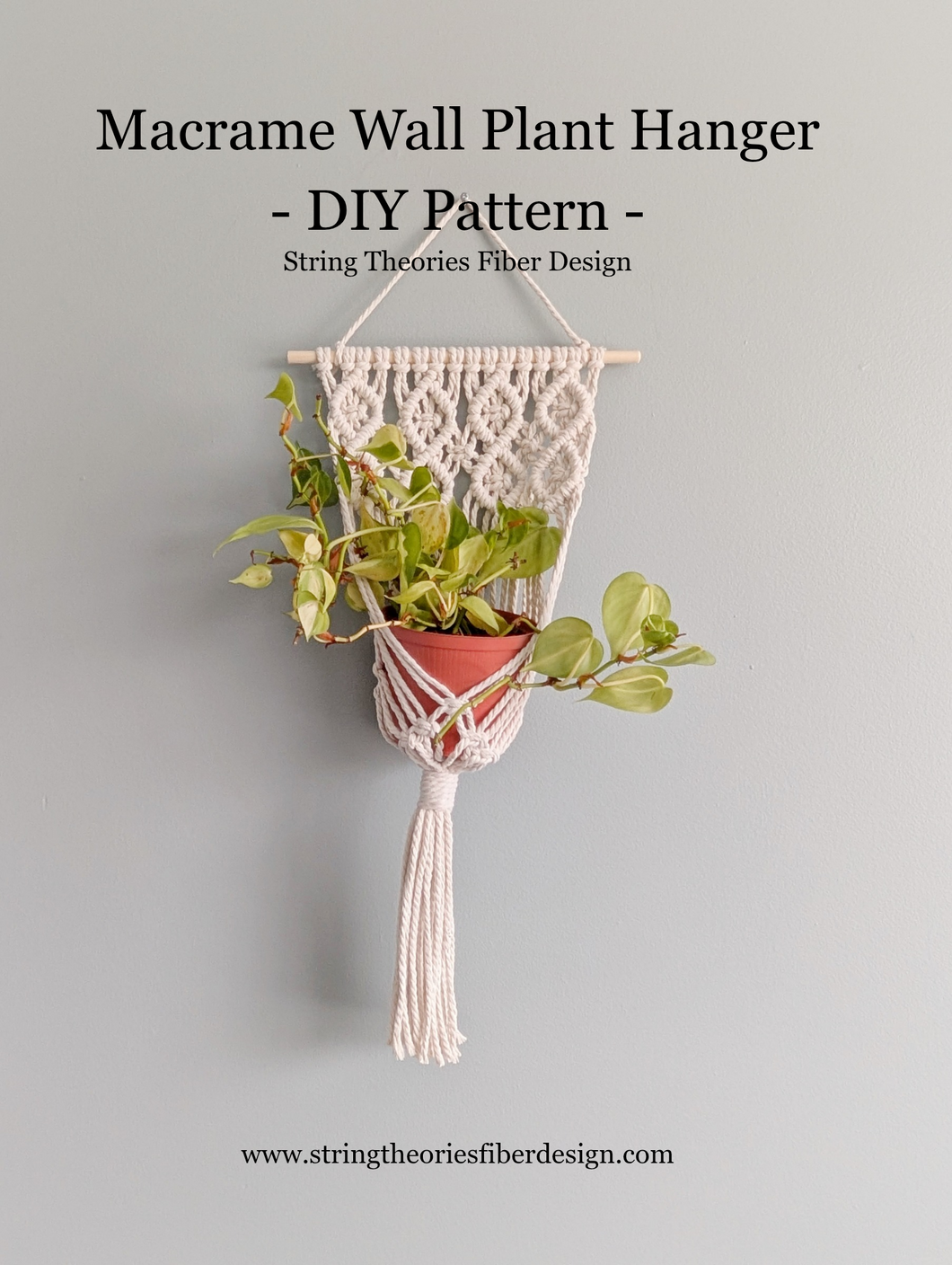 Macrame Wall Plant Hanger Pattern