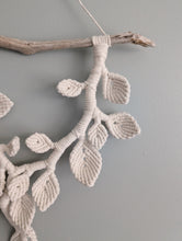 Load image into Gallery viewer, Macrame Leafy Sculpture Hanging - Natural
