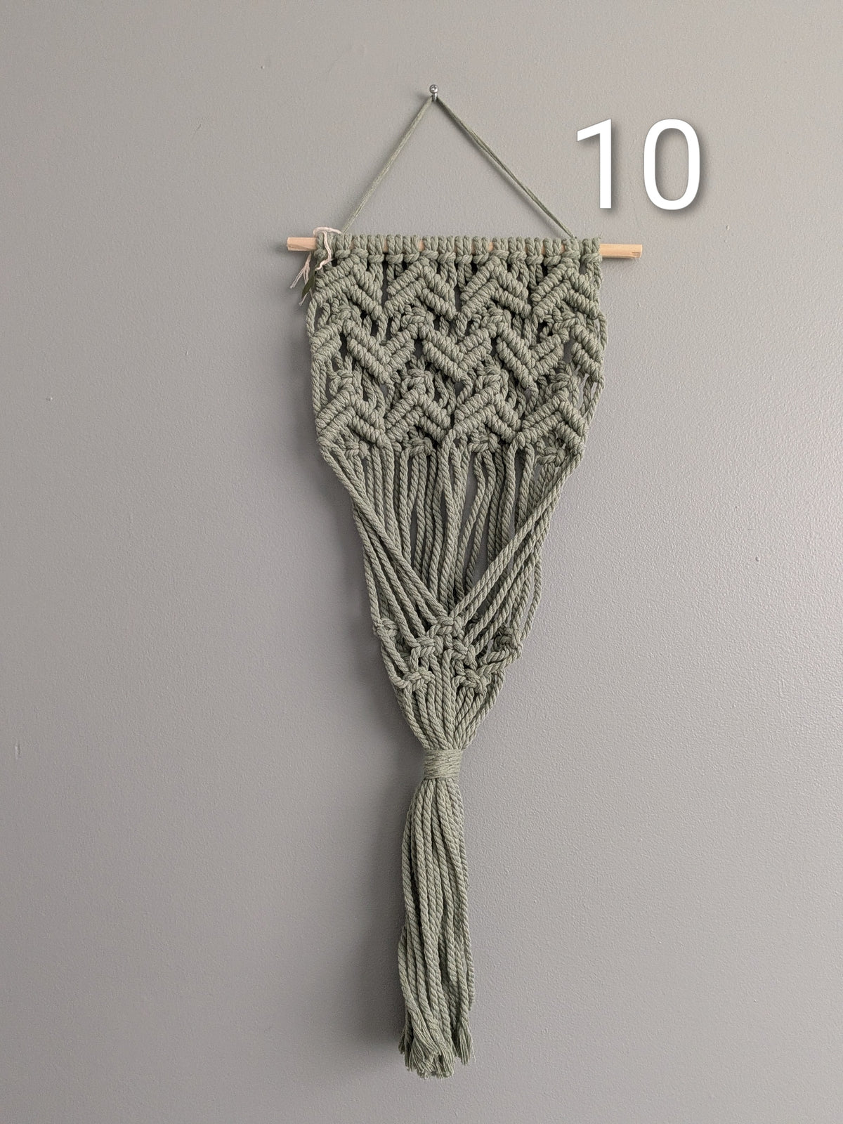 Macrame Basket Wall Plant Hangers