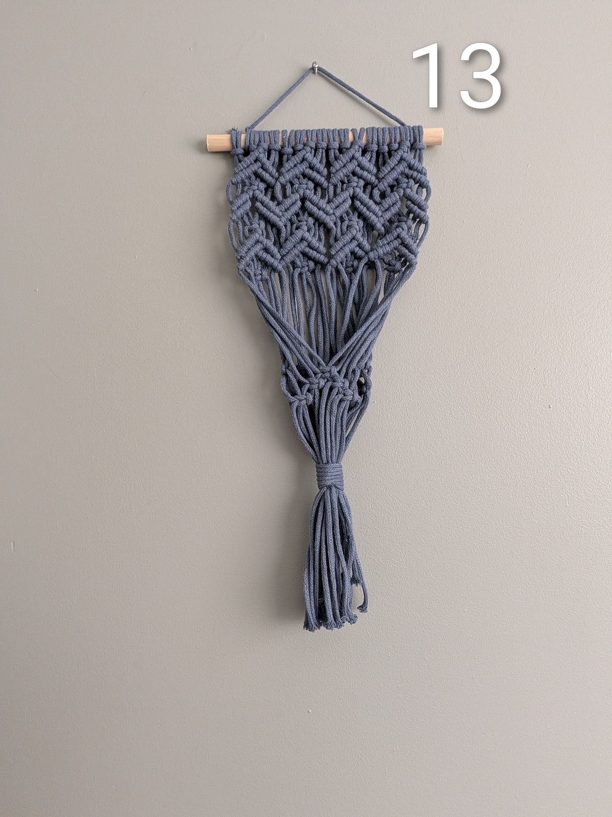 Macrame Basket Wall Plant Hangers