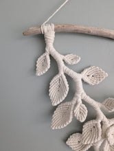 Load image into Gallery viewer, Macrame Leafy Sculpture Hanging - Natural
