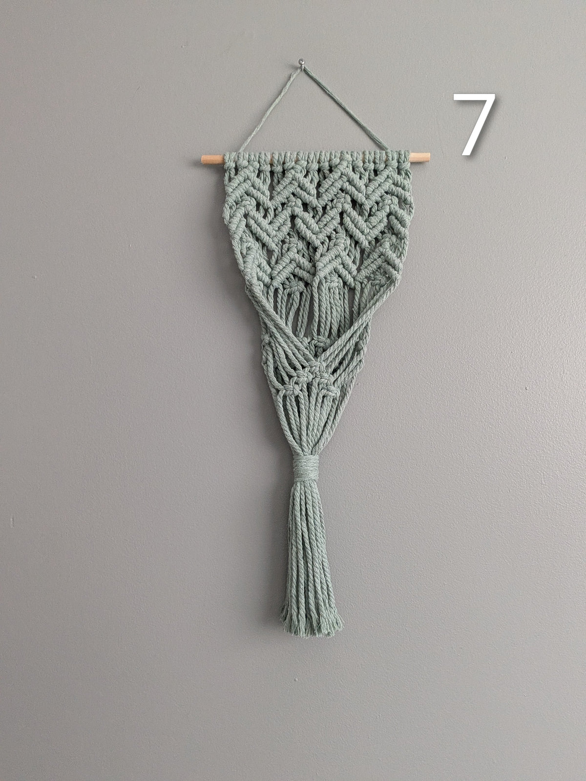 Macrame Basket Wall Plant Hangers