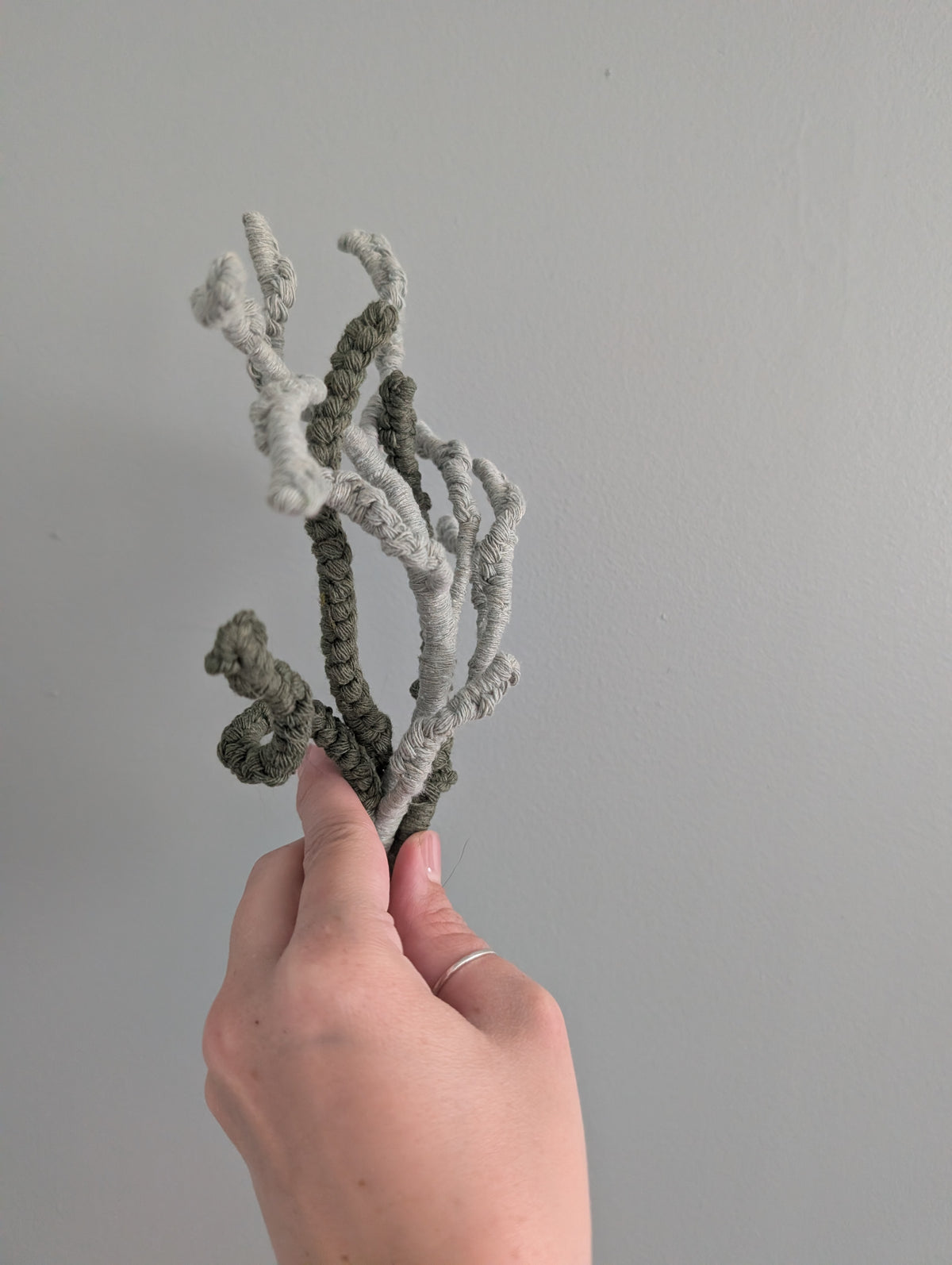 Macrame Bouquet Greenery Pattern / Kit